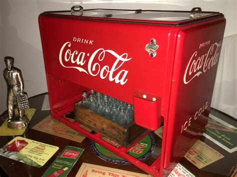 Coca Cola Salesman Sample Cooler for sale 